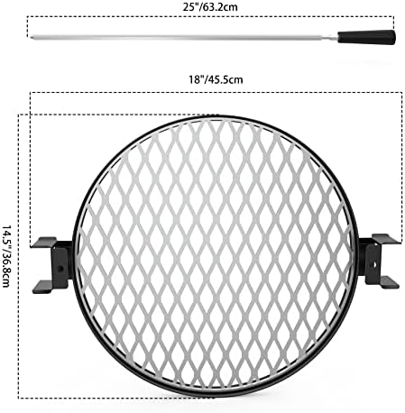 Santa-Maria Style Rotisserie Grilling System for Solo Stove Ranger 15" - Image 4