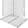 17 Inch Grill Grates for Home Depot Nexgrill 720-0830H 720-0830D 720-0783E 720-0783C 720-0888N 4-Burner Gas Grill - Stainless Steel BBQ Grill Grate Replacement Parts for Outdoor Grill, 2 Pack by FORYEYC