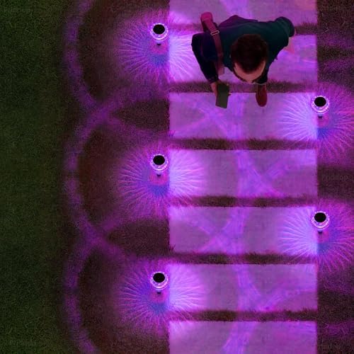Priddop Solar Halloween Lights Outdoor Waterproof 8 Pack Halloween Decor - Image 6