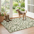 Boho Outdoor Rug - 28" x 43" Front Door Mat Indoor Outside Entrance by Othilic