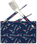 NORTHWEST NFL 3 Piece Team Color and Logo BBQ Grill Set: Spatula, Tongs, and Towel by Northwest