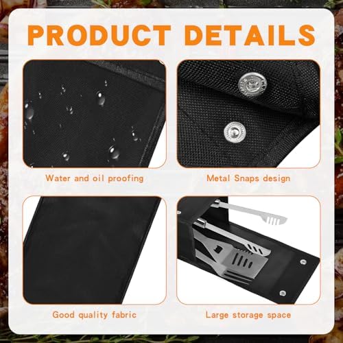 Boczif Grill Utensil Storage Bag, Camping BBQ Tool Storage Organized Bags - Image 5