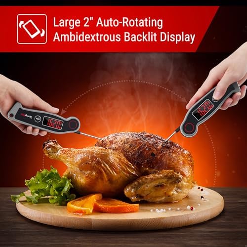 TempPro TempSwift Waterproof Digital Meat Thermometer for Grilling - Image 4