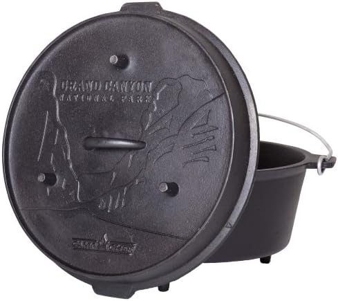 Camp Chef 14 in. Cast Iron Dutch Oven with Lid Lifter - Image 4