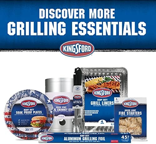 Kingsford Heavy Duty Disposable Grill Liners, 14.75 x 9 Inch, 4 Count - Image 6