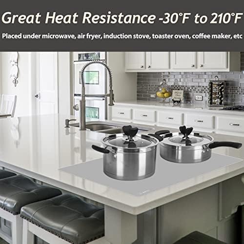 1.5MM Extra Thick Placemats Large Silicone Mat Heat Resistant Table Mat - Image 4