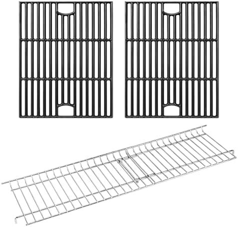 Hisencn Grill Grates & Warming Rack Kit for Nexgrill 720-0830H/720-0888S by Hisencn