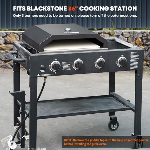 Stanbroil Pizza Oven Attachment for Blackstone 36 Inch Griddle - Image 4