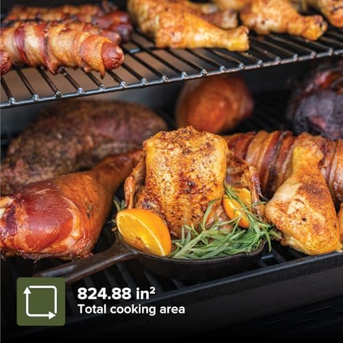 Oakford Pro Pellet Gril with 824 SQ In Cooking Area, I-Site View Indicator - Image 5
