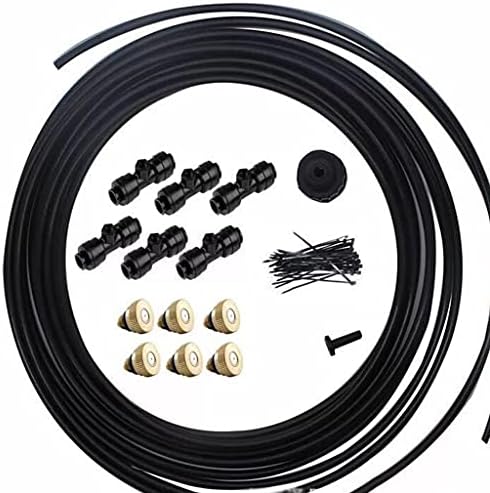 QFFL Misting Cooling System, Automatic Plant Watering Sprinkler, Outdoor Spray Device, for Patio Garden Greenhouse Umbrellas Trampoline (Size : 9m) - Image 5