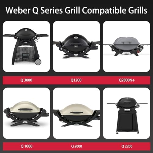 Utheer Folding Front Shelf for Weber Q Series Grill, BBQ Prep Table - Image 6