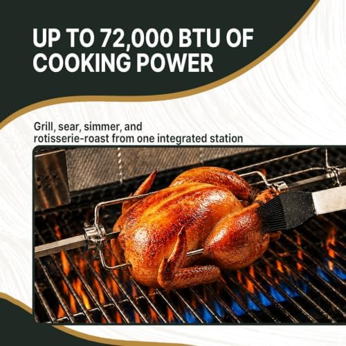 Modular Outdoor Kitchen 150",Propane Grill with Pizza Oven.108,000 BTU - Image 5