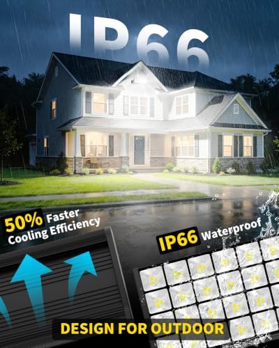 150W 18000LM Shop Light Bay Lighting, IP66 for Garage Workshop, 4 Pack - Image 5