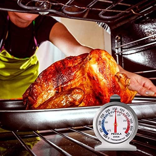 Oven Thermometer 50-300°C/100-600°F, Oven Grill Fry Chef Smoker Thermometer Instant Read Stainless Steel Thermometer Kitchen Cooking Thermometer (3Pack) - Image 7