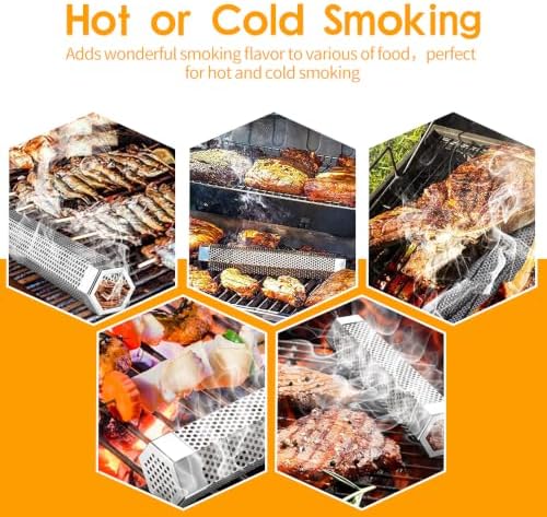 6in & 12in Pellet Smoker Tube Set, for All Grill & Smoker Hot/Cold Smoking - Image 2