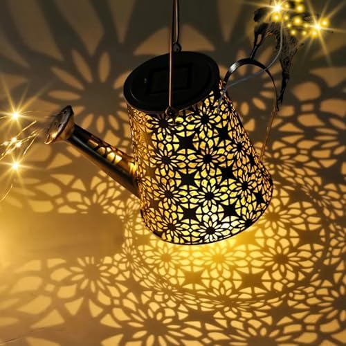Solar Watering Can Light, Solar Outdoor Decorative,Garden Decor Lights - Image 4