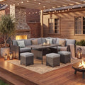 Wisteria Lane 7 Piece Patio Furniture Set, Patio Sectional for All Weather by WisteriaLane