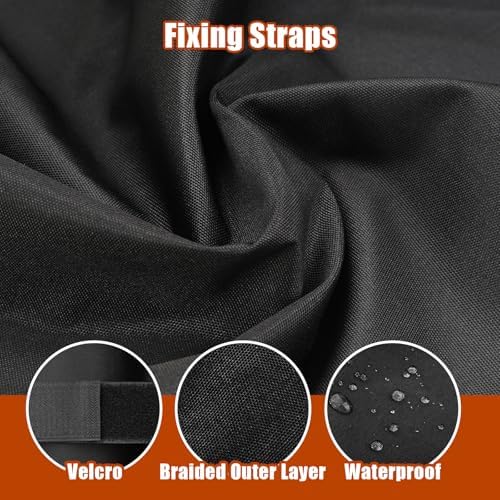 48 Inch Grill Cover, BBQ Grill Cover for Outdoor, Compatible with Weber, Char-Broil, Nexgrill, Brinkmann, and Dyna-glo, Waterproof, Windproof, and UV Resistant - Image 4