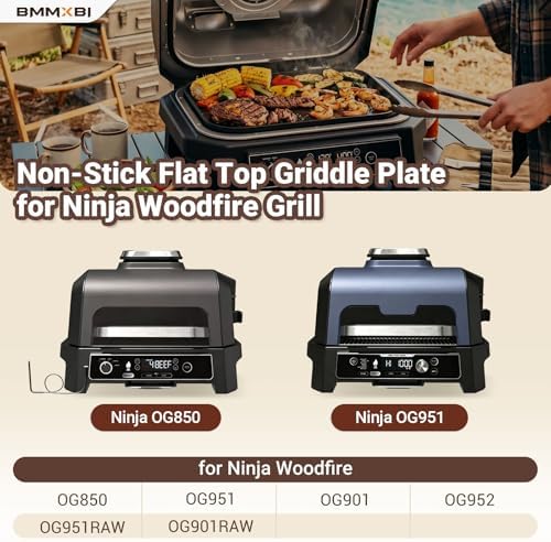 Grill Griddle Plate for Ninja Woodfire Pro XL OG800 OG900 Series - Image 3
