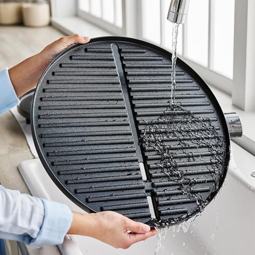 GreenPan 2-in-1 Portable Indoor/Outdoor Electric Grill & Griddle, Navy - Image 7