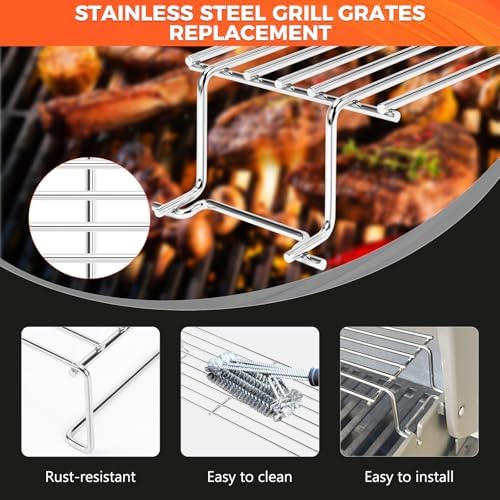 QuliMetal Stainless Steel Warming Rack for Weber Spirit 200 & II 200 Series - Image 5