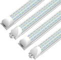 SHOPLED LED Shop Light 8FT, 90W 11700 LM 5000K Daylight White, D-Shape by SHOPLED