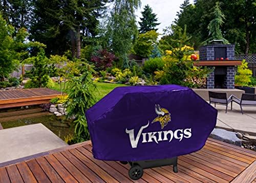 NFL Rico Industries Vinyl Padded Deluxe Grill Cover, 68 x 21 x 35-inches - Image 2