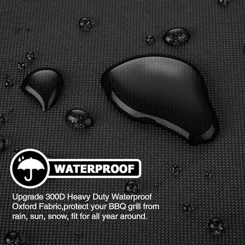 Grill Cover, 40 inch Outdoor Waterproof UV Resistant BBQ Covers - Image 3