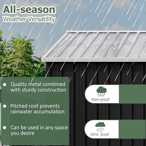 WKM 12x14 FT Outdoor Storage Shed - Image 5