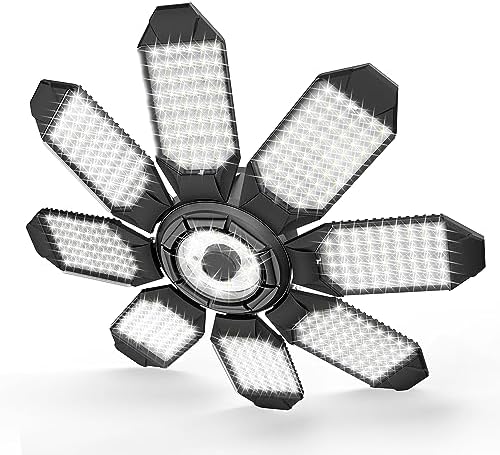 Garage Lighting - Ultra Brighter 20,000LM Garage Daylight 6500K by POLARPRAUS