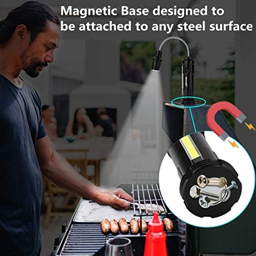 IMAGE Magnetic Grill Lights, Flexible BBQ Light Gifts for Men Dad, 2-Pack - Image 3
