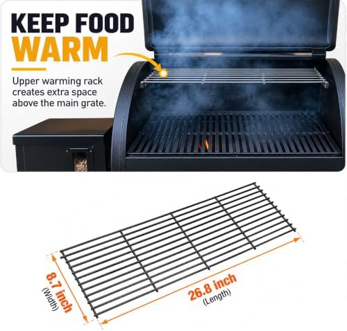 JIN BETTER GRILL PARTS Warming Rack Fit for Pitboss Wood Pellet Grills - Image 5