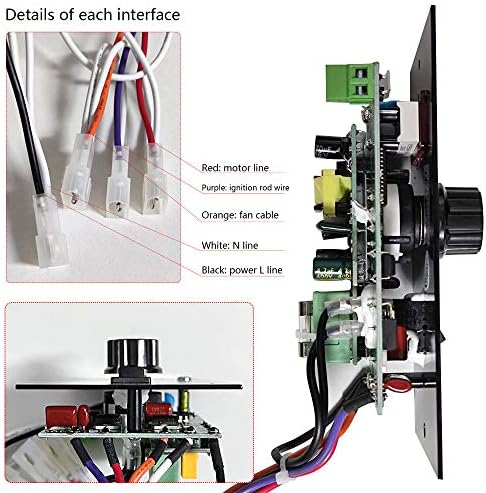 Digital Thermostat Kit for Traeger Pellet Grills, Barbecue Grill Replacement Parts, Control Panel Thermometer Pro Controller - Image 3