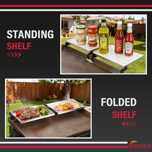 Utheer 36 Inch Warming Rack for Blackstone Griddle Accessories, 2-Pack - Image 4
