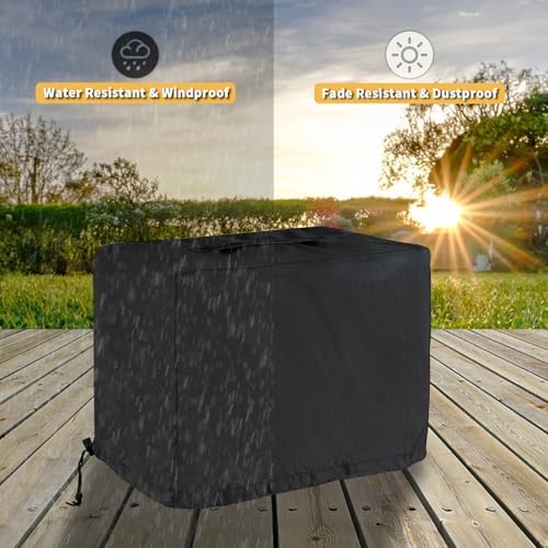 Grill Cover for Royal Gourmet GT1001 Portable Grill, Tabletop BBQ Cover for Royal Gourmet GT2001 Small Gas Barbeque Grill - Image 5