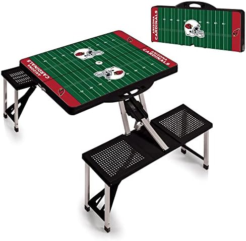 Picnic TIME NFL Football Field Folding Picnic Table, Camping Table, Outdoor Table with Umbrella Hole - Image 4