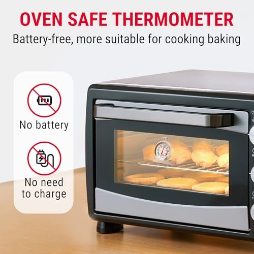 TempPro 3-Pack Oven Thermometer for Gas Oven with 431 Stainless Steel - Image 5