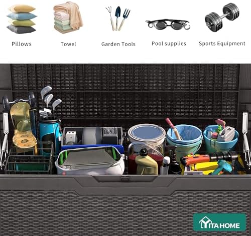YITAHOME 100 Gallon Outdoor Storage Box - Image 5