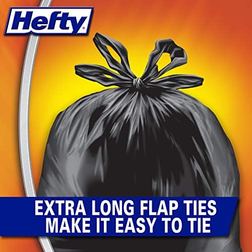 Hefty Load and Carry Contractor 42 Gallon Trash Bags, 3.0 Mil, 26ct - Image 4