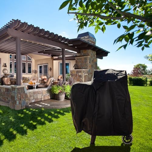 ZJYWSCH Grill Cover for Pit Boss Pro Series II 600 Wood Pellet Grill Smoker PB600PS1 600D Heavy Duty Waterproof Pit Boss 600 Grill Cover - Image 7