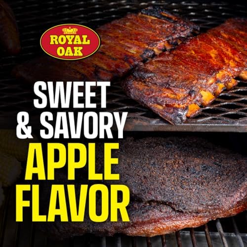 Royal Oak 100% Charcoal & Apple Pellets, 30 LB, Sweet BBQ, Pellet Grill - Image 3