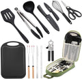 Wesqunie Camping Cooking Utensils Set, Cookware Set for Outdoor Hiking BBQ by WesqunieOutdoorAccessories