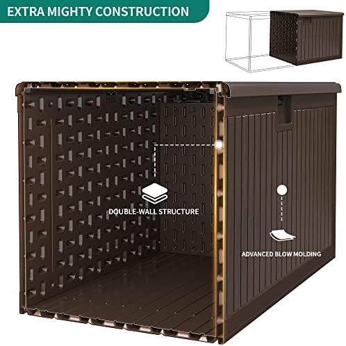 YITAHOME 320 Gallon Extra Large Deck Box - Image 6
