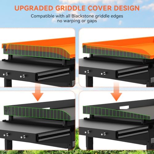 Silicone Griddle Mat for Blackstone - 28 inch XL Griddle Protective Cover - Image 5