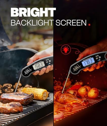 Wireless Meat Thermometer Digital, Smart Bluetooth Instant Read, Grey - Image 4