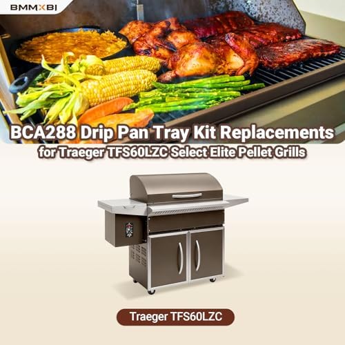 BCA288 Drip Pan Heat Baffle Kit for Traeger Select & Elite Pro Pellet - Image 3