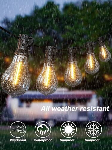 Outdoor String Lights 400FT Waterproof Patio Lights for Porch Backyard Yard - Image 2