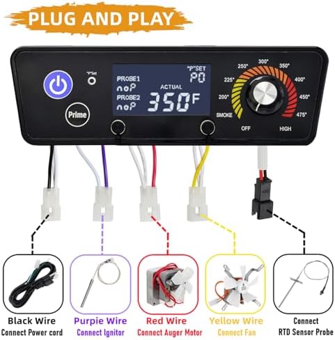 Digital Control Board Replacement Parts for Pit Boss Pellet Grill Smokers - Image 4