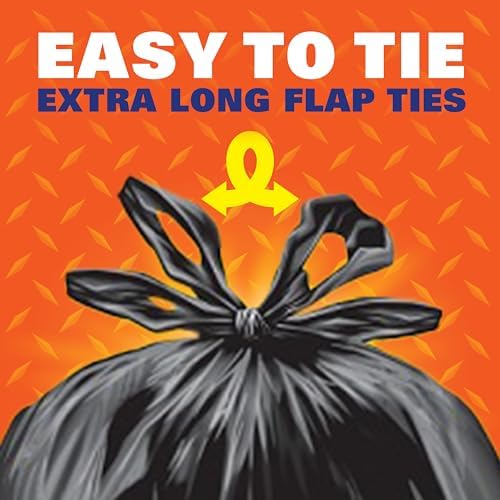 Hefty Heavy Duty Trash Bags, Large | 42 Gallon | For Contractors | 26 Count, Pack of 2 - Image 6