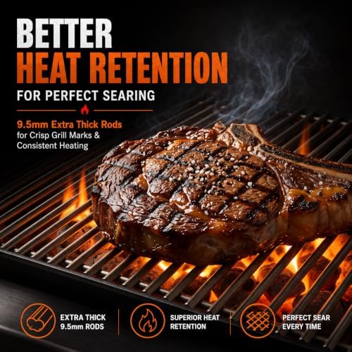 9.5 MM Grill Grates for Weber Genesis II 300 & LX 300 Series Grills - Image 5